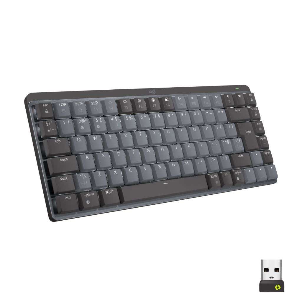 Logitech MX Mechanical Mini Clicky US billentyűzet Graphite (920-010782)