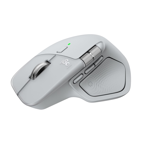 Logitech MX Master 4 безжична мишка 8000 DPI светлосива (910-007563)