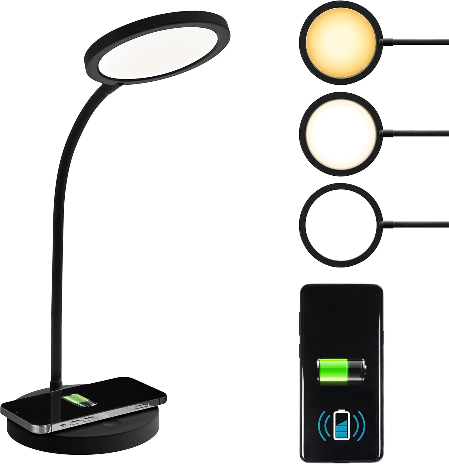 LED Workstation Lamp With Wireless Charging