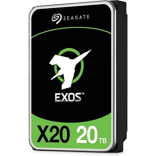Seagate Enterprise Exos X20 3.5" 20 TB Serial ATA III (ST20000NM007D)