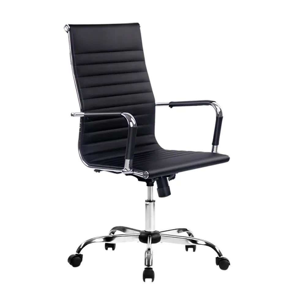 NNEDSZ Gaming Office Chair Computer Desk Chairs Home Work Study Black High Back