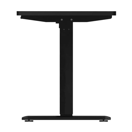 Electric Height-Adjustable Standing Desk — Motorized, Black