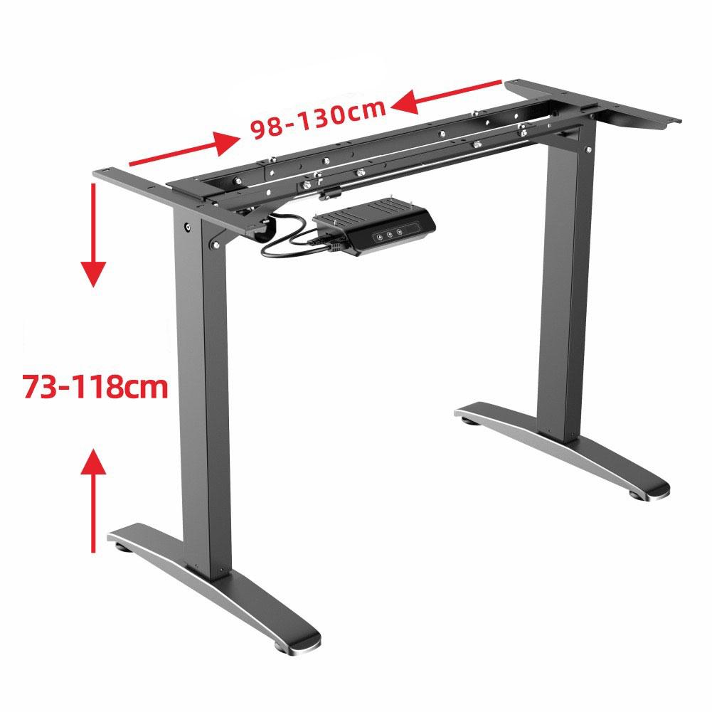 NNEDSZ Gaming Standing Desk Home Office Lift Electric Height Adjustable Sit To Stand Motorized Standing Desk 1460-4